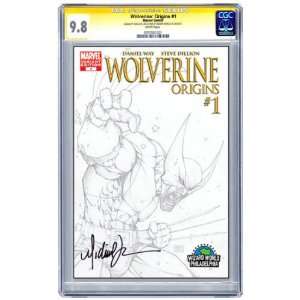  Wolverine Origins #1 Sketch Variant Cover Signed by Michael 