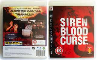 Siren Blood Curse PS3 *in Excellent Condition*  
