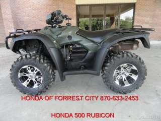 HONDA FOREMAN 500 RUBICON FOURTRAX TRX500FA USED ATV QUAD UTILITY 