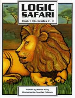 logic safari book 1 bonnie risby paperback $ 8 05