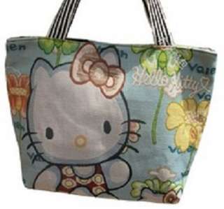 Hello Kitty Canvas shoulder handbag Luggage Bag purse Wallet tote 18 