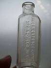   extract bottle lot of 4 bottles Lears Indian Betula beer tonic 1800s
