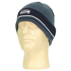    Seattle Seahawks 3 Stripe Winter Knit Hat Beanie