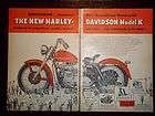   1952 Harley Davidson Ad Model K Pan Head Vintage Magazine H D Ad