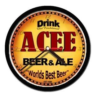  ACEE beer and ale wall clock 