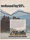 Yamaha GT1 80 enduro minibike 2pg vintage motocross mx advertisement 