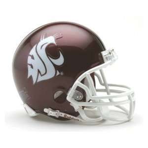  Washington State Cougars Away Replica Mini Helmet w/ Z2B 