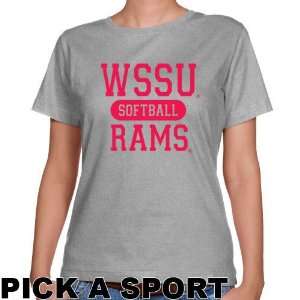  Winston Salem State Rams Ladies Ash Custom Sport Classic 