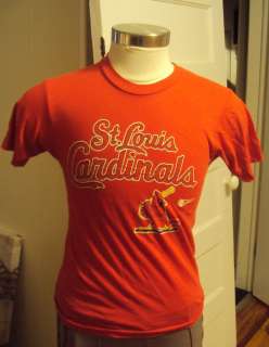 Vintage St. Louis Cardinals 1980s SOFT t shirt (Small) VT#245  