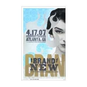  Brand New   Atlanta, Ga 2007   22x13 inches   Concert 