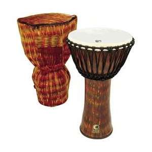  Toca Freestyle Cannon Djembe With Bag Lava 14 Inches 