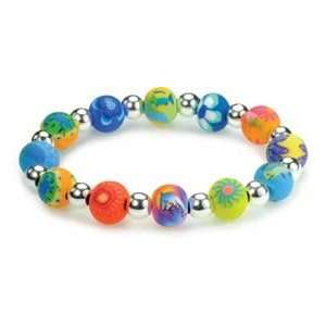   Jewelry Diva Bracelet Silverball 8mm Classic Tropical
