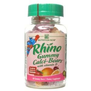 Now Childrens Supplements   Rhino Swirlin Calci Bears with Vitamin D 