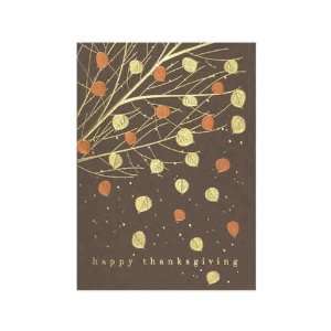   greeting card with falling from the sky design.
