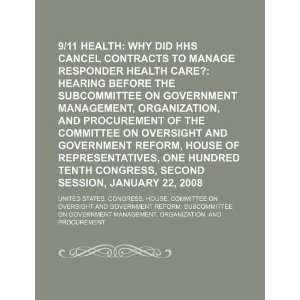  9/11 health why did HHS cancel contracts to manage responder 