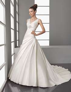   ivory wedding dress bride gown size 2 4 6 8 10 12 14 16 18 28++  