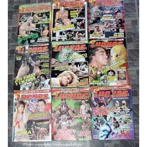  Super Luchas Lucha Libre Wrestling Magazine Lot 