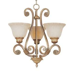  Maxim Lighting 11254FIGC Cosmopolitan 3 Light Single Tier 