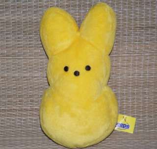 YELLOW PEEPS BUNNY Plush Easter #K4  