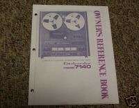 Dokorder 7140 Reel to Reel Owners Manual FREE SHIP  