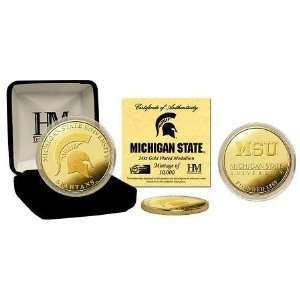   Michigan State University Spartans 24KT Gold Coin