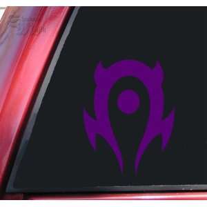  World of Warcraft Horde Vinyl Decal Sticker   Purple 