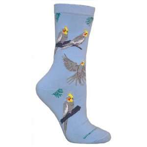  Socks Cockatiel Lt. Blue Sz 9 11 