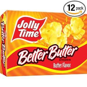 Jolly Time Better Butter, 10 Ounce Bags Grocery & Gourmet Food