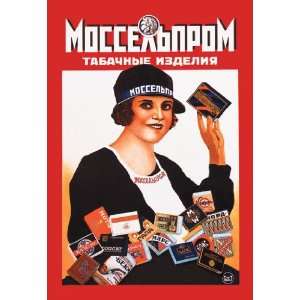  Mosselprom Tobacco 20x30 poster