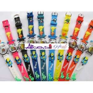  1 Pc Shrek The Movie 3D Wrist Watch Jelly Band Assorted 