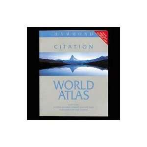 Citation Softcover World Atlas Deluxe Edition & World Atlas CD ROM, 10 