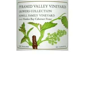  2007 Pyramid Valley Vineyards Cabernet Franc Howell Family 