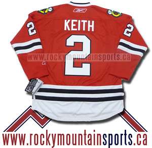 DUNCAN KEITH CHICAGO BLACKHAWKS 2010 STANLEY CUP JERSEY  