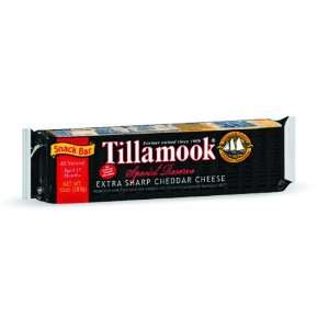 Tillamook Cheddar Cheese Extra Sharp Snack Bars 10.0 oz (pack of 12 