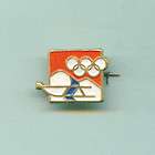 Sledding Luge pin USSR Sapporo72 Olympic Games