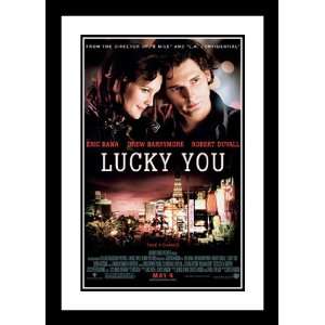  Lucky You 32x45 Framed and Double Matted Movie Poster 