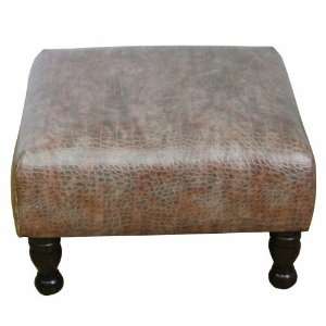  Kellen Square Ottoman   Brown