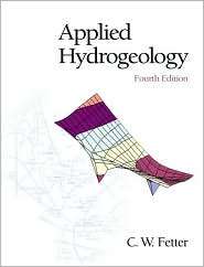 Applied Hydrogeology, (0130882399), C.W. Fetter, Textbooks   Barnes 