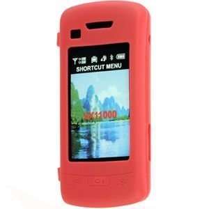  Red Silicone Skin Cover for LG enV Touch VX11000 Verizon 