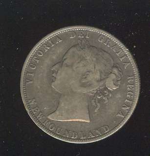 1881 Newfoundland 50 cents VG or + BD43  