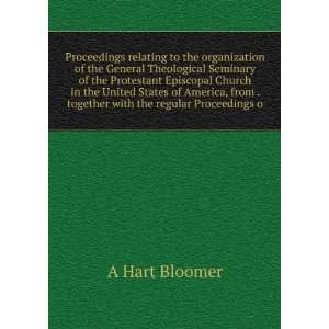   from . together with the regular Proceedings o A Hart Bloomer Books