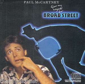 Paul McCartney Give My Regards Broad Street CD Columbia 077774604321 