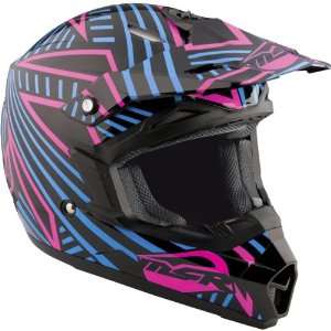   Starlet Womens MX Motorcycle Helmet   Black/Pink / Large Automotive