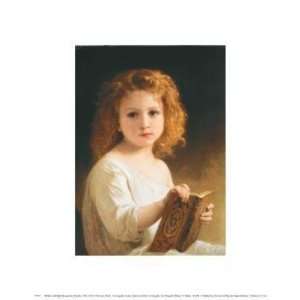  The Story Book by William Adolphe Bouguereau   10 x 8 