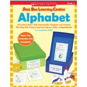  Alphabet Shoe Box Learning Center Toys & Games