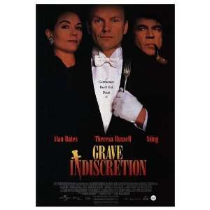  Grave Indiscretion Original Movie Poster, 26.75 x 39 