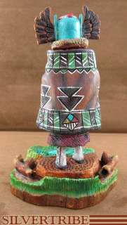 HOPI KACHINA DOLL CROW MOTHER CARVING BY DARREN POOYOUMA  