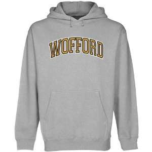  Wofford Terriers Ash Arch Applique Midweight Pullover 