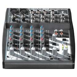 Behringer 802SR   Xenyx 8 Channel Small Format Mixer Silver 