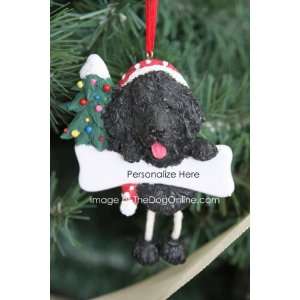  Newfoundland Dog Dangling/Wobbly Leg Christmas Ornament 